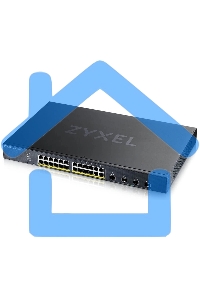 Коммутатор Smart L3 Lite PoE+ Zyxel NebulaFlex XGS1935-28HP, rack 19