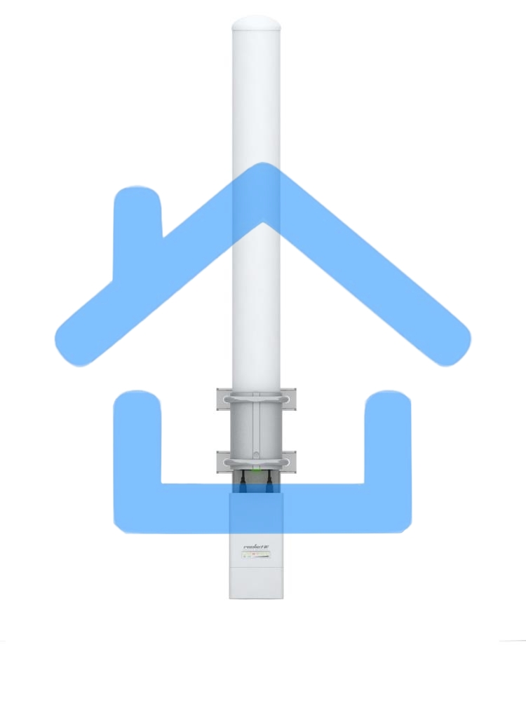 Сетевое оборудование UBIQUITI AMO-2G13 всенаправленная MIMO 2x2, диапазон частот - 2.35 - 2.55 GHz, коэффициент усиления - 13 dBi