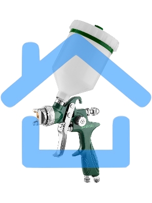 Краскопульт пневматический KRAFTOOL AirKraft 06522-1.7 HVLP, сопло: 1.7 мм, макс. 310 л/мин