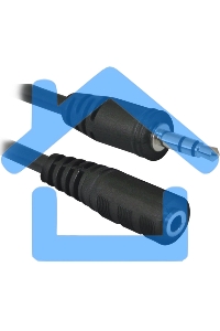 Аудио-кабель Defender Jack02-05 Jack M- Jack F, 1.5 м