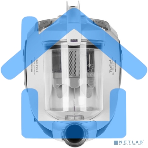Пылесос Tefal TW2947EA белый, 295/750 Вт, уборка сухая, пылесборник контейнер 1.2 л