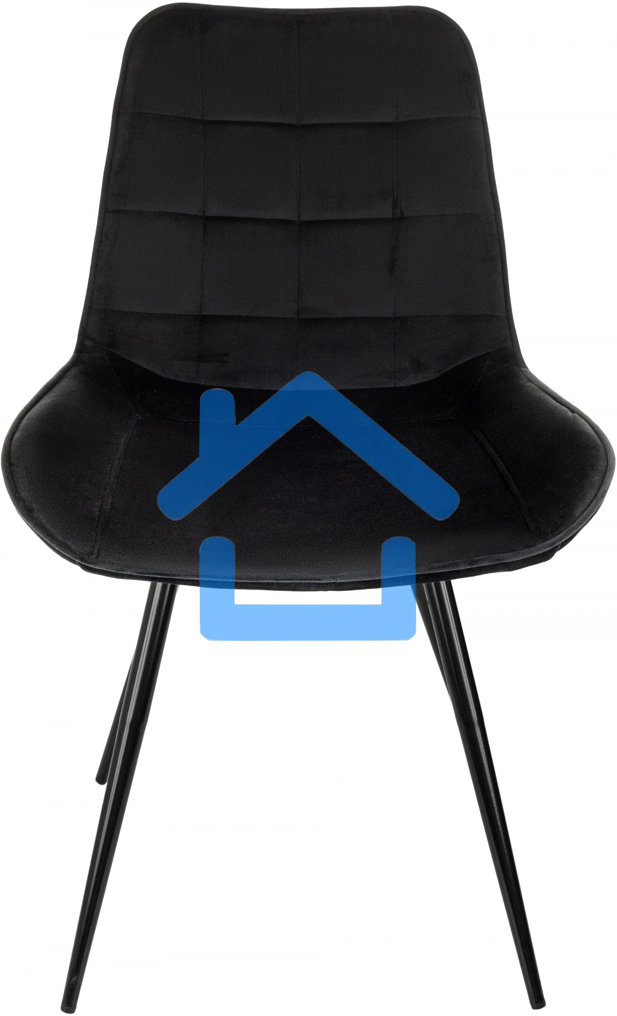 Стул для дома Бюрократ CH-K2_4 комплект 4шт черный Holland 75 металл черный на ножках (CH-K2_1/HL75_4)