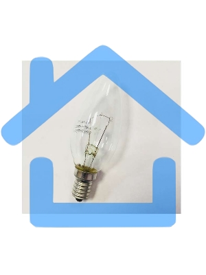 Лампа накаливания ДС 230-40Вт E14 (100) КЭЛЗ 8109001