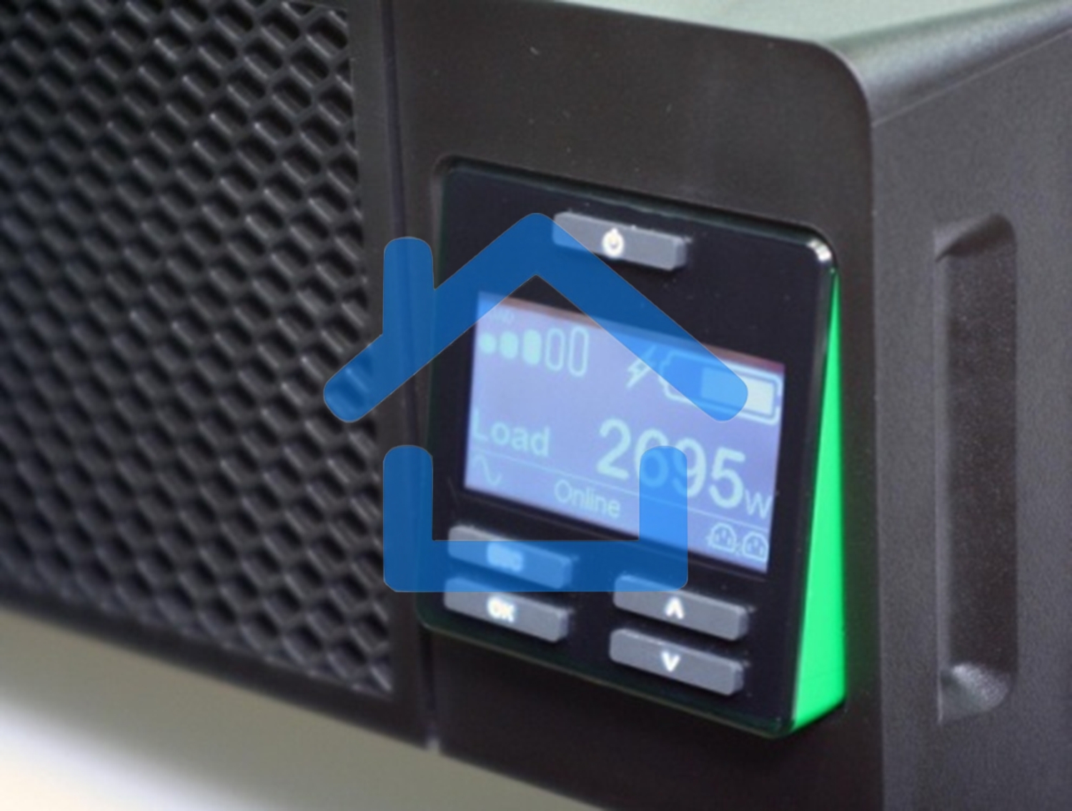 Источник бесперебойного питания APC Smart-UPS SRT, 1000VA/1000W, On-Line, Extended-run, Rack 2U (Tower convertible), черный