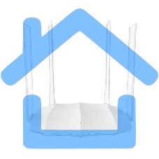 Маршрутизатор Tenda AC5V3.0 Wi-Fi 1200MBPS 10/100M DUAL BAND