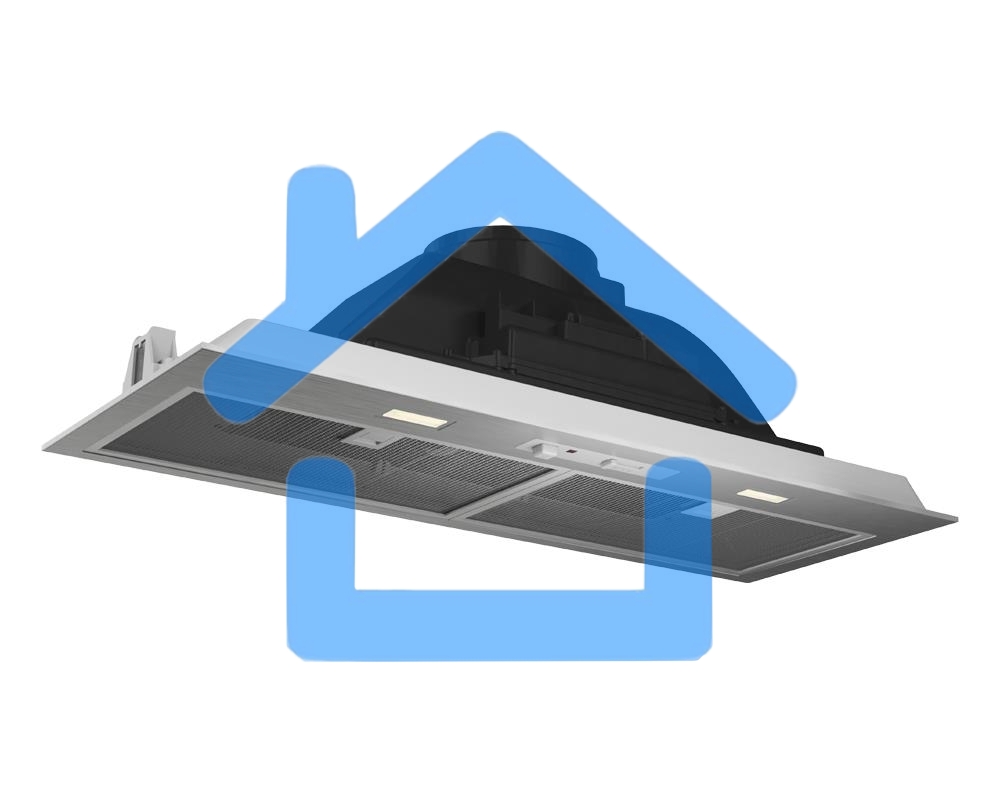 Вытяжка встраиваемая Elikor Casper 70Н-450-П3Д серебристый, 70 см, 450 куб. м/ч, 55 дБ