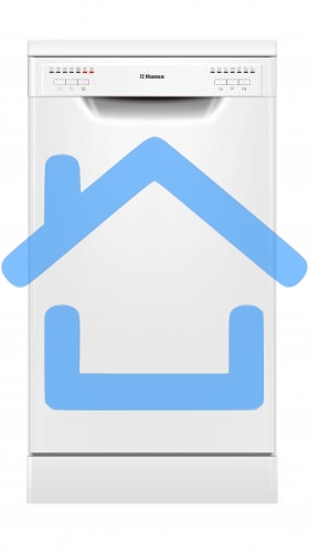 Посудомоечная машина Hansa ZWM456WEH, белая, 45 см, 10 компл., 49 дБ, класс A++