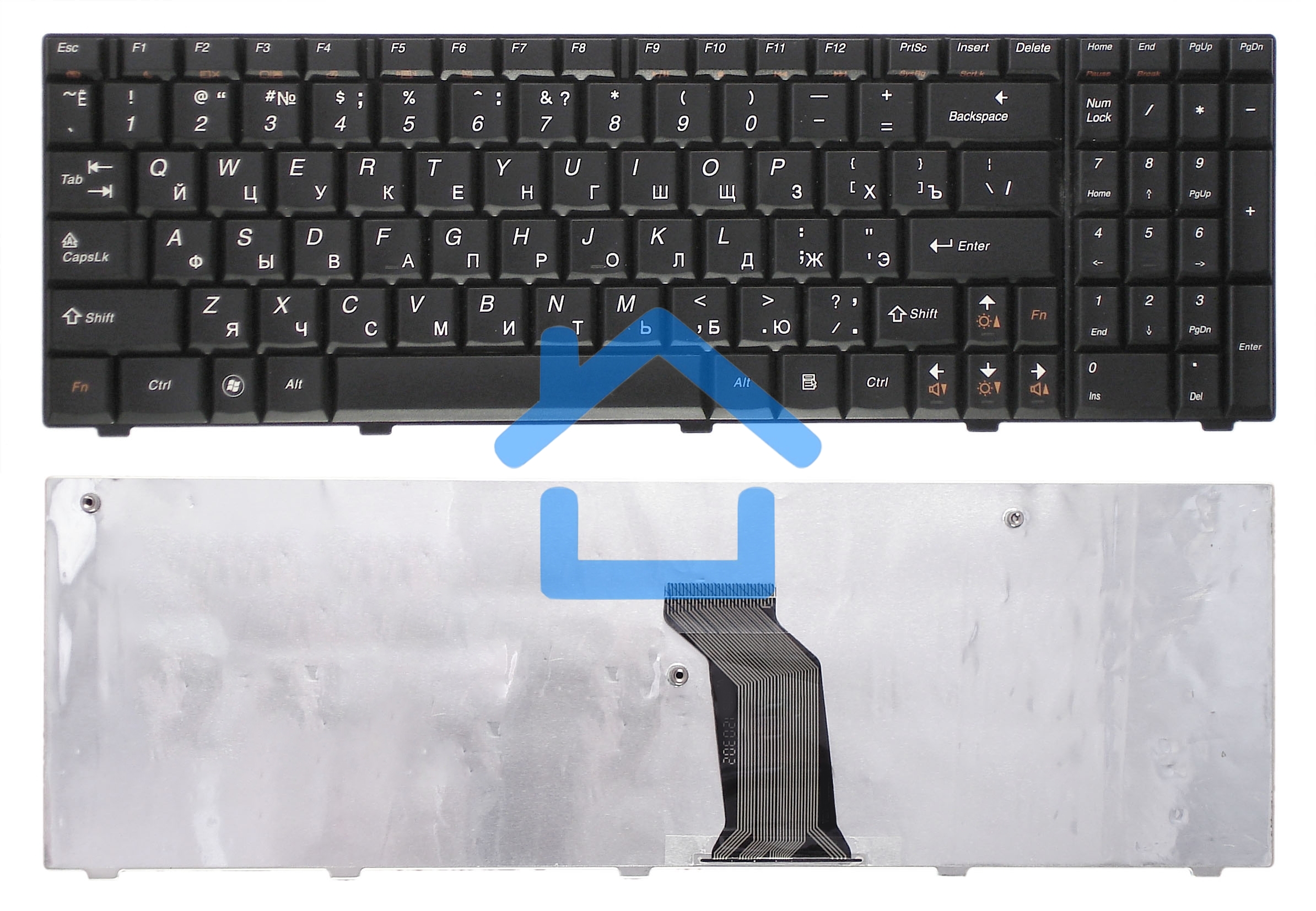 Клавиатура для ноутбука Lenovo G560 G565 черная