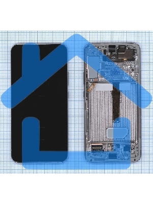 Дисплея для Samsung Galaxy S22 Plus SM-S906B в сборе с тачскрином ServicePack, голубой (GH82-27500B)