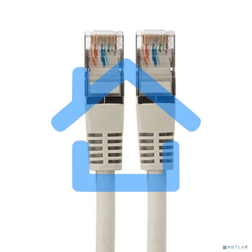 Пaтч-корд Rexant F/UTP, категория 5e, RJ45-RJ45, экранированный, 24AWG, LSZH, серый, 1,5м