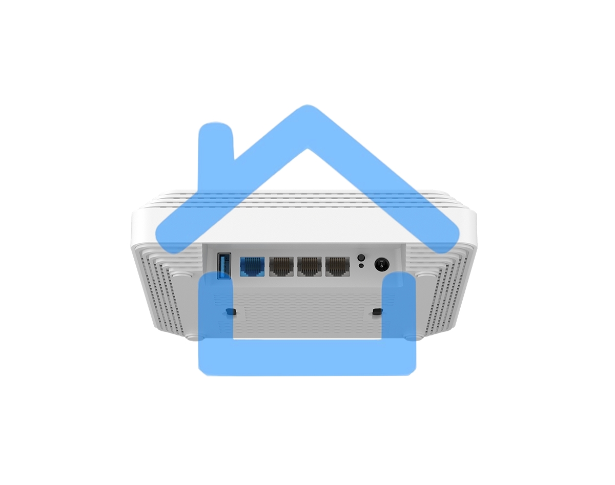 Маршрутизатор Keenetic Hopper SE Гигабитный интернет-центр с Mesh Wi-Fi 6 AX3000, 4-портовым Smart-коммутатором
