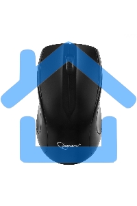 Мышь беспроводная Gembird MUSW-320 черный, 1000 dpi, радиоканал, USB, кнопки - 3