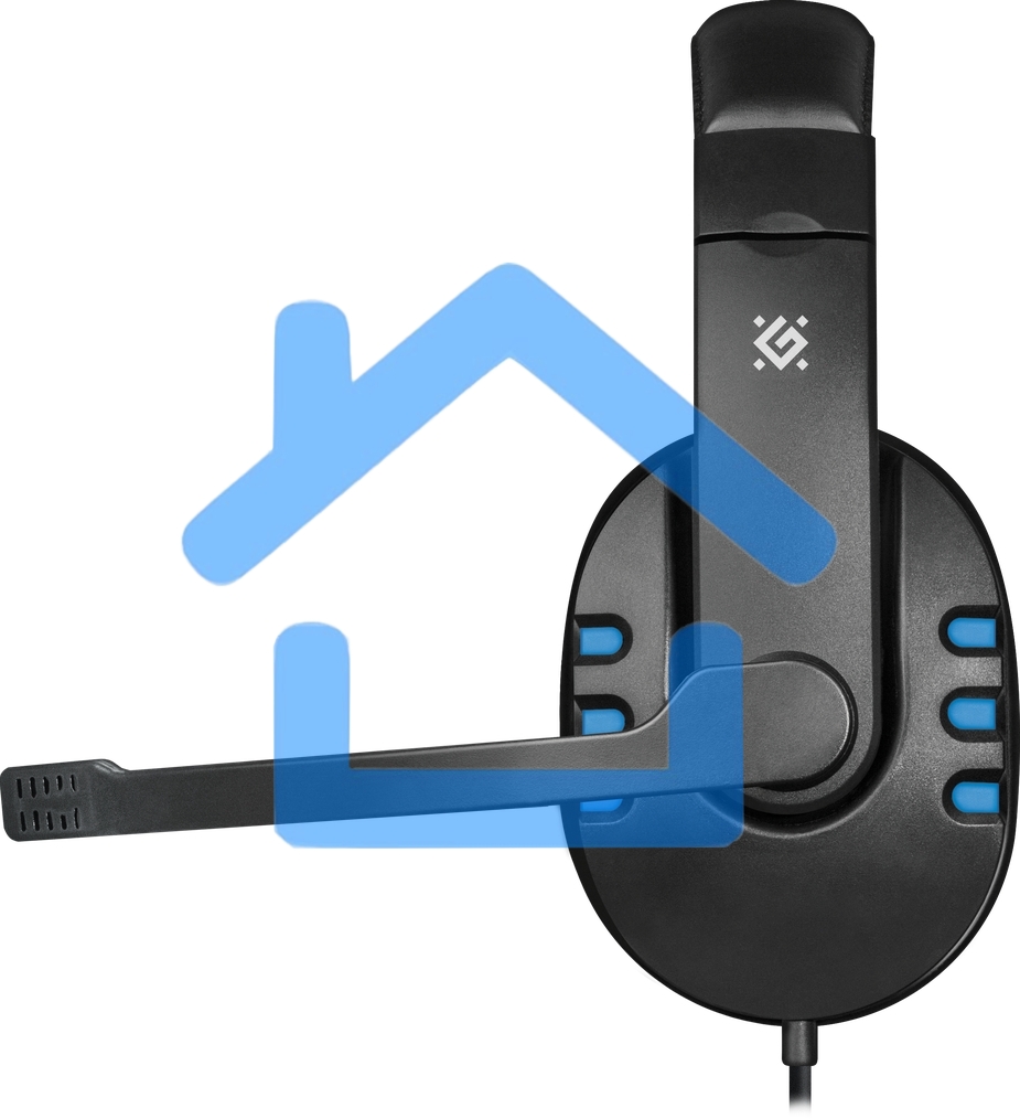 Гарнитура Defender GAMING WARHEAD G-160 BLACK/BLUE