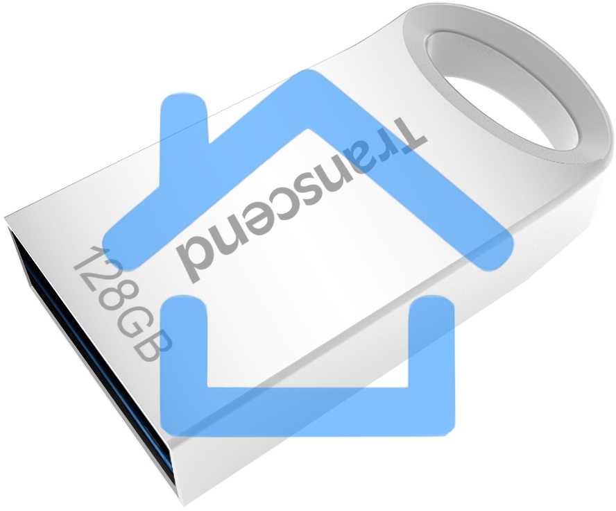 Флешка USB R/W Transcend 128Gb JETFLASH 710 (Silver)