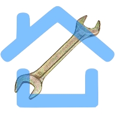 Ключ гаечный рожковый Rexant 12х13 мм, желтый цинк