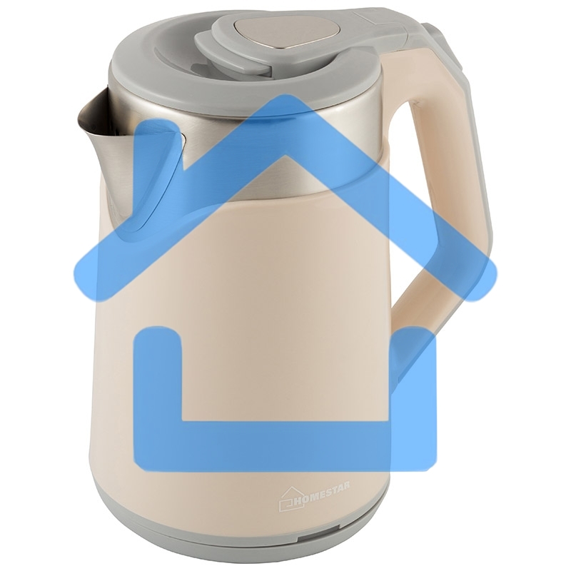 Чайник электрический Homestar HS-1019 1,8 л стальной розовый