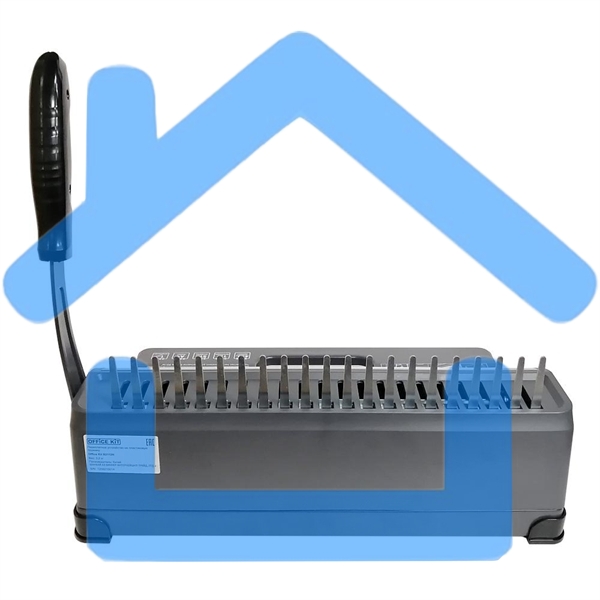 Переплетчик Office Kit B2112N A4/перф.12л.сшив/макс.450л./пластик.пруж. (4.5-51мм)