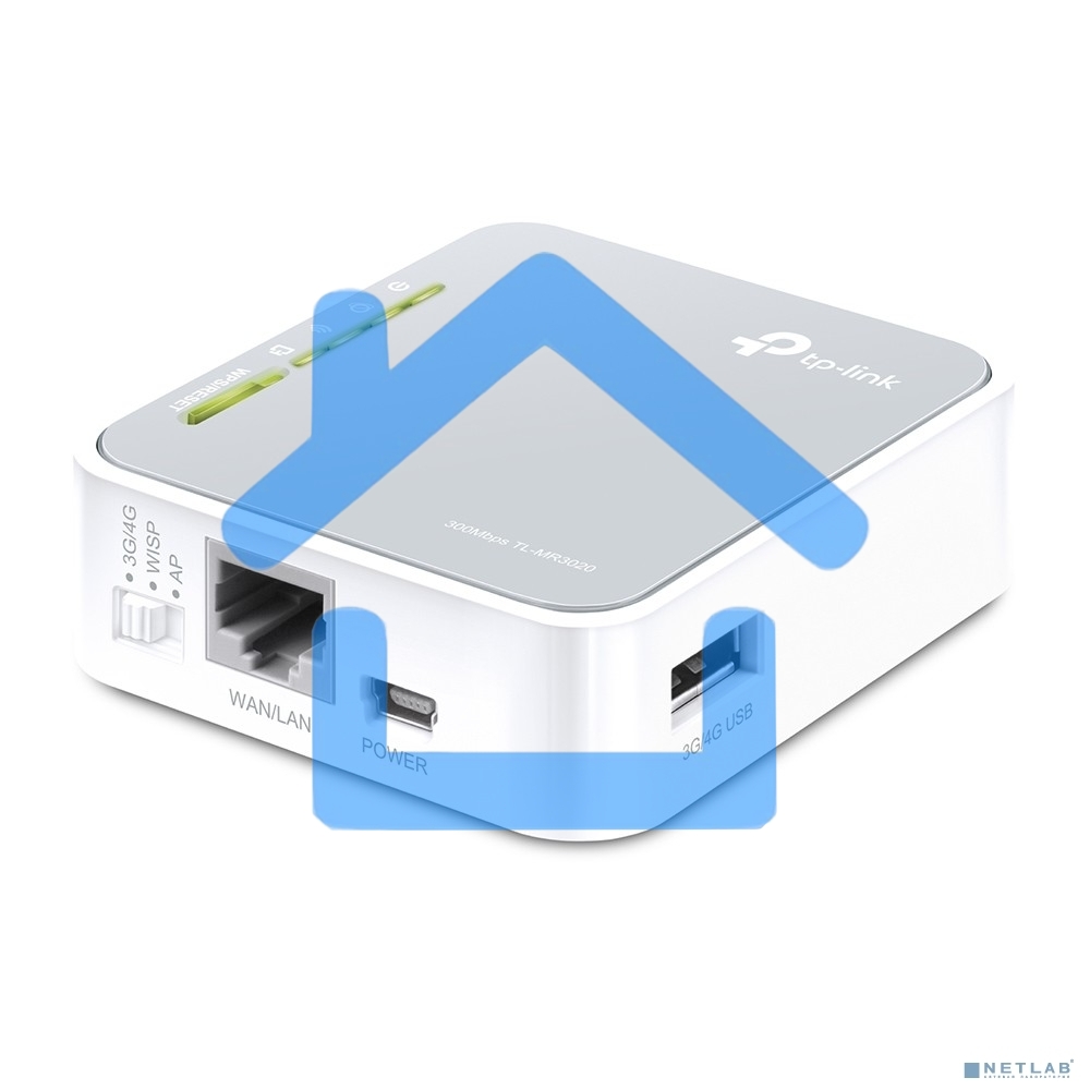 Маршрутизатор беспроводной TP-Link SOHO TL-MR3020 10/100BASE-TX
