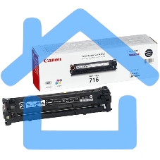 Картридж лазерный Canon Cartridge 716BK (1980B002) черный (2300 стр.) для Canon LBP-5050/5050N