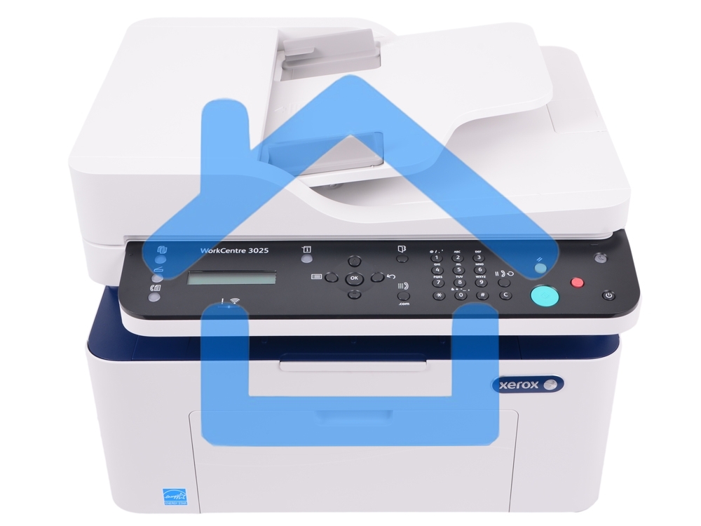 МФУ лазерное Xerox WorkCentre 3025NI (WC3025NI#), A4, ч/б, печ. до 20 стр/мин., скан. до 17 стр/мин., 1200 x 1200 dpi (печать) 600 x 600 dpi (скан.), Wi-Fi, Ethernet, USB