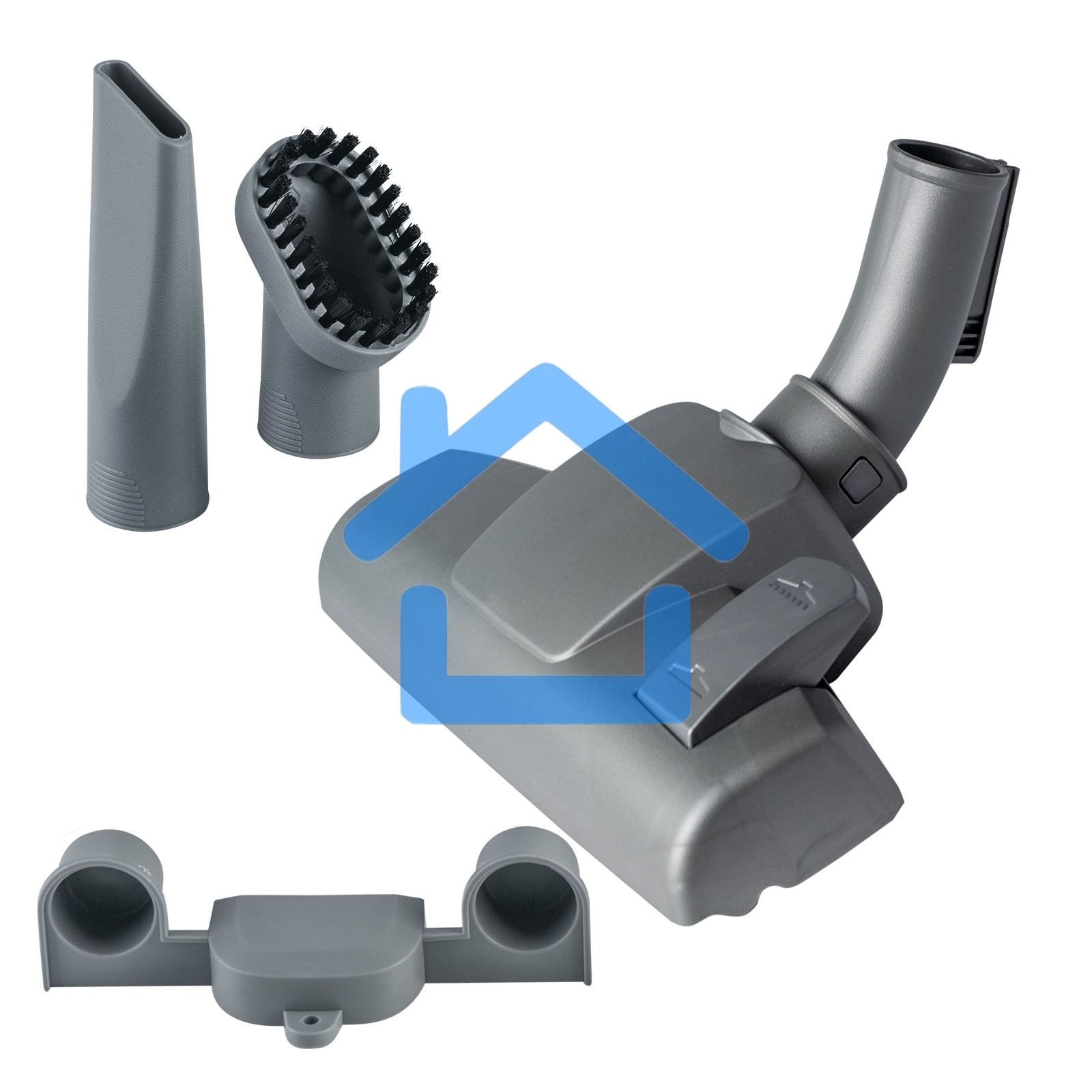 Пылесос вертикальный Galaxy GL 6255 серый/красный, питание от сети, 150 Вт, уборка сухая, пылесборник 0.8 л