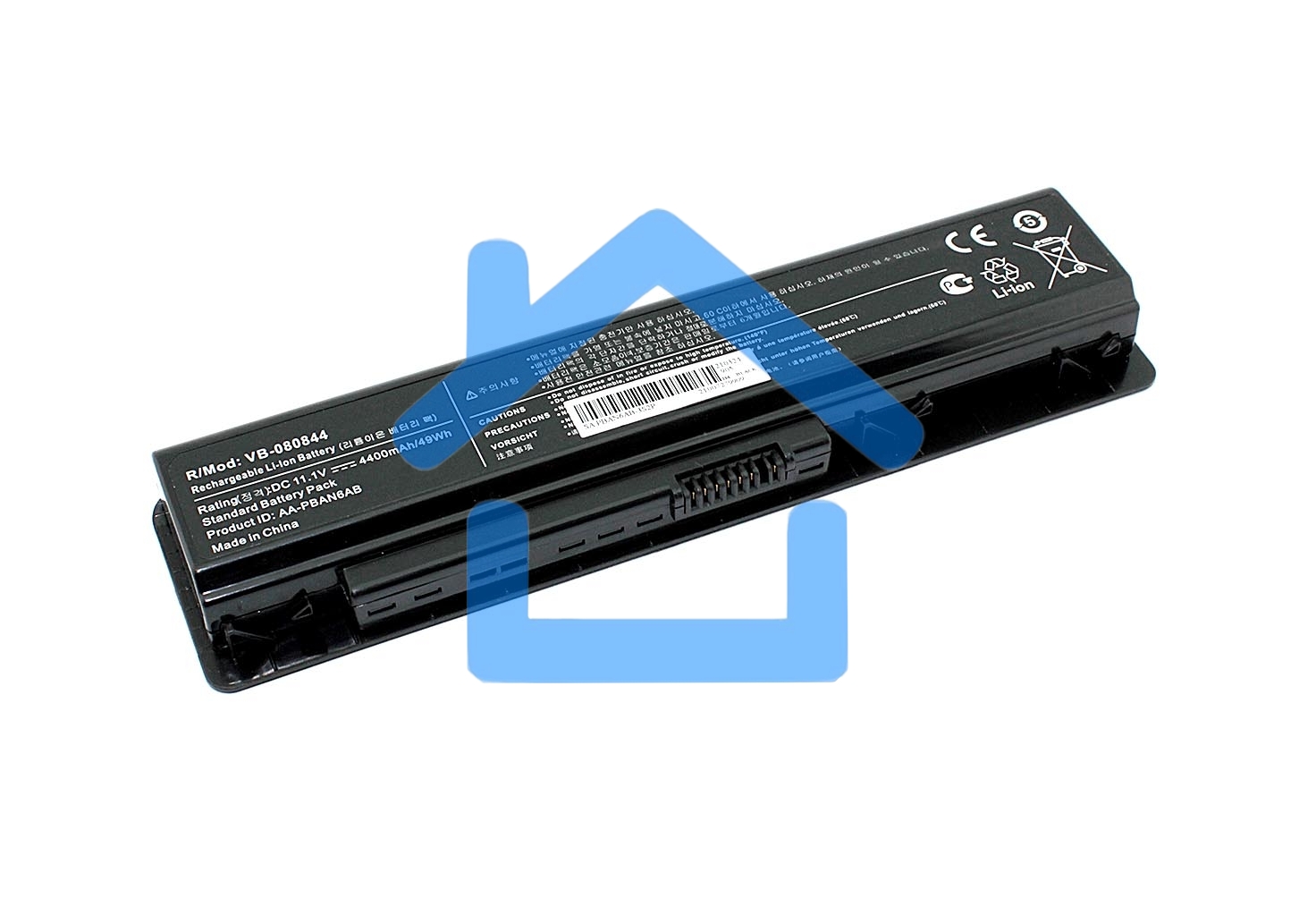 Аккумулятор для Samsung NP200B2A, NP400B2B, NP600B2A 48Wh, 11.1V, Samsung