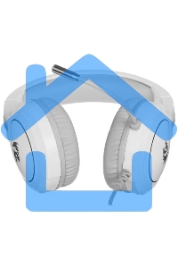 Гарнитура игровая Defender Mento RGb 3.5мм белый