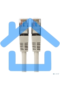 Пaтч-корд Rexant  F/UTP, категория 5e, RJ45-RJ45, экранированный, 24AWG, LSZH, серый, 1м