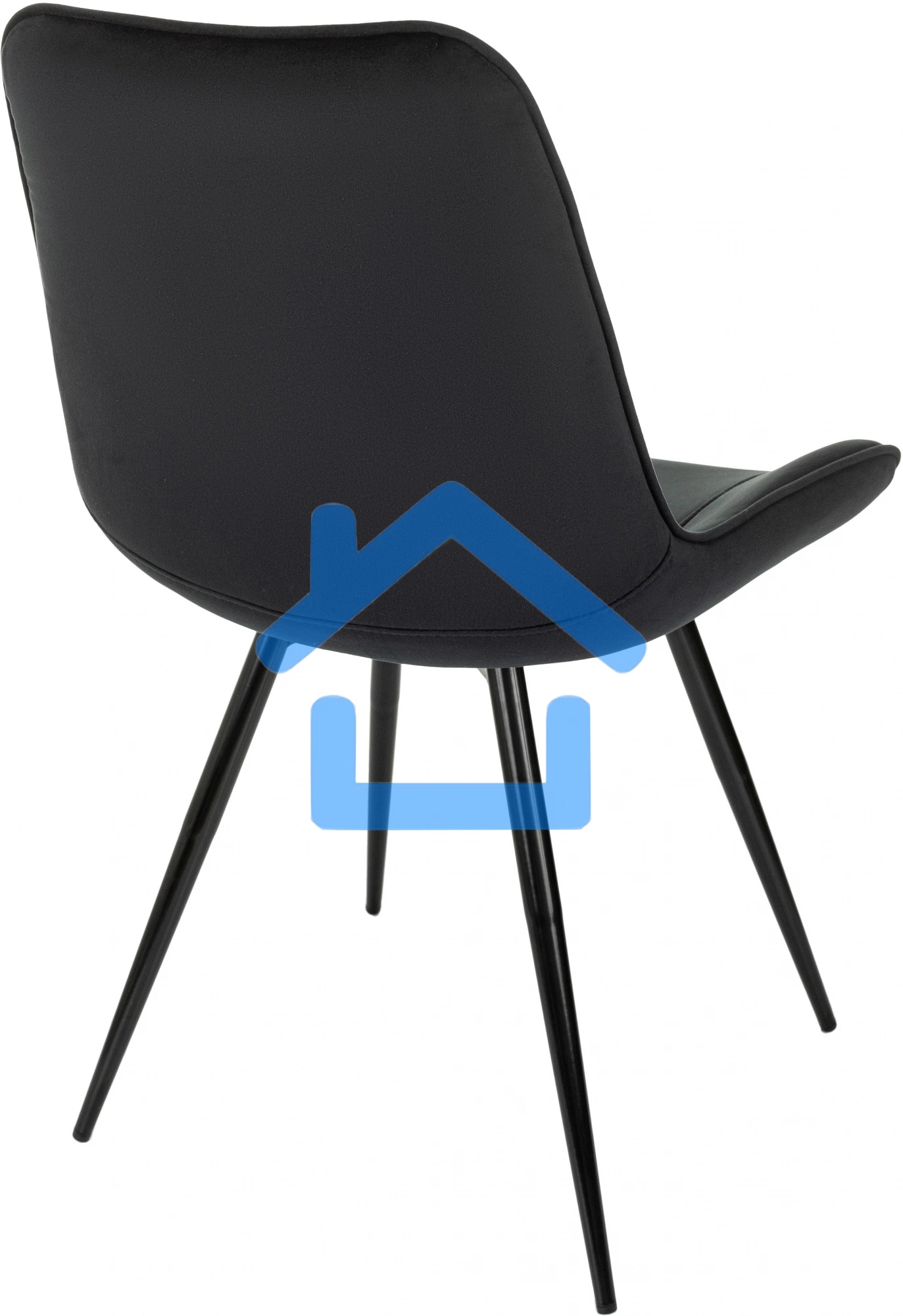 Стул для дома Бюрократ CH-K2_4 комплект 4шт черный Holland 75 металл черный на ножках (CH-K2_1/HL75_4)