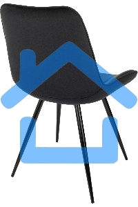 Стул для дома Бюрократ CH-K2_4 комплект 4шт черный Holland 75 металл черный на ножках (CH-K2_1/HL75_4)