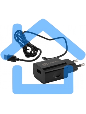 Сетевое зарядное устройство Harper WCH-5118 черный 1xUSB 2.1A + кабель USB Type-C