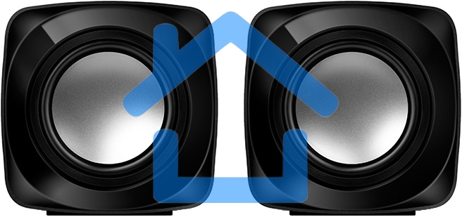 Акустическая система Sven 120 2.0 черный 5Вт