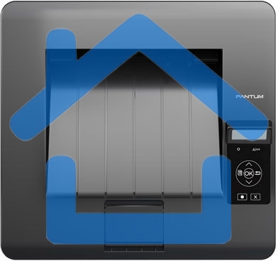 Принтер лазерный PANTUM BP5100DW, A4, ч/б, до 40 стр/мин, 1200 x 1200 dpi, USB, RJ-45, Wi-Fi