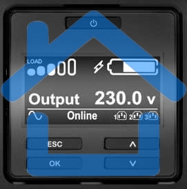 Источник бесперебойного питания APC Smart-UPS SRT, 1000VA/1000W, On-Line, Extended-run, Rack 2U (Tower convertible), черный