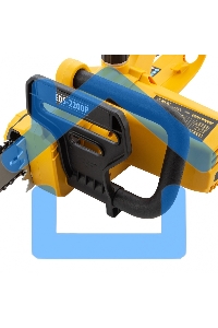 Пила цепная электрическая EDS-2200P, 2,2кВт,поперечная,шина 45см,шаг 3/8, паз 1,3мм, 63зв Denzel