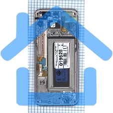 Дисплей для Samsung Galaxy S8 Plus SM-G955F черный с золотой рамкой