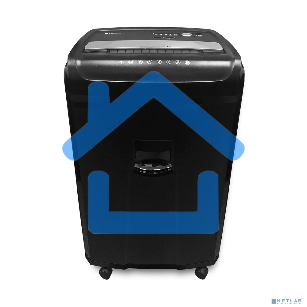 Шредер ГЕЛЕОС УО36-4 (DIN P-4) фрагмент 3,9x30мм, 33 листа (70гр./м²), 36 литров, Уничт.скобы,скрепки,пл.карты,CD.