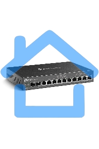 Гигабитный VPN-маршрутизатор TP-Link ER7212PC Omada с портами PoE+ и контроллером