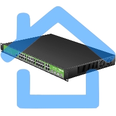 Коммутатор Digma DSW724G-4C-R (L2+) 24x1Gbит/с 4xКомбо(1000BASE-T/SFP) управляемый