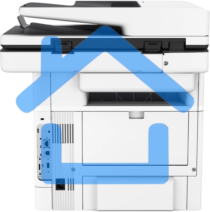 МФУ лазерное HP LaserJet Enterprise M528dn (1PV64A #B19), A4, ч/б, печ. до 43 стр/мин., скан. до 43 стр/мин. (ч/б) 38 стр/мин. (цвет), 1200 x 1200 dpi (печать) 600x600dpi (сканер), USB, RJ-45, Air Print, Mopria