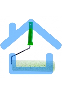 Валик Работы с древесиной, 250 мм, ворс 12 мм, D - 48 мм, D ручки - 8 мм, микроволокно Сибртех