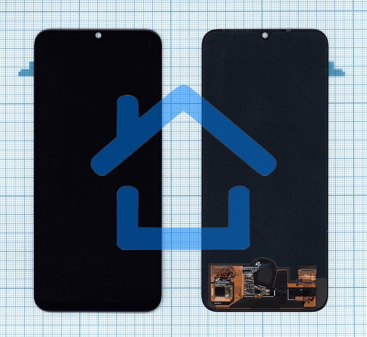 Дисплей для Huawei Y8p 2020 / 20 Lite / Play4T pro / P smart S OLED черный
