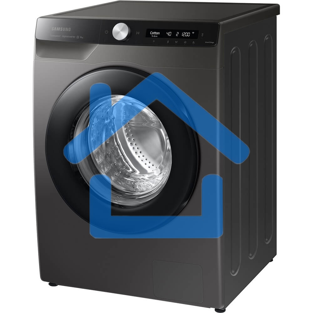 Стиральная машина Samsung WW80AG6S28AX/LD серая, загрузка фронтальная 8кг, 1200 об/мин., класс: A