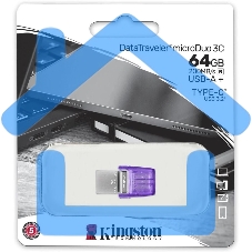 Флешка USB Kingston USB 3.2 64 Gb DTDUO3CG3/64 Gb