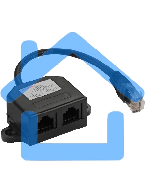 Адаптер-Y, 2 компьютерных порта