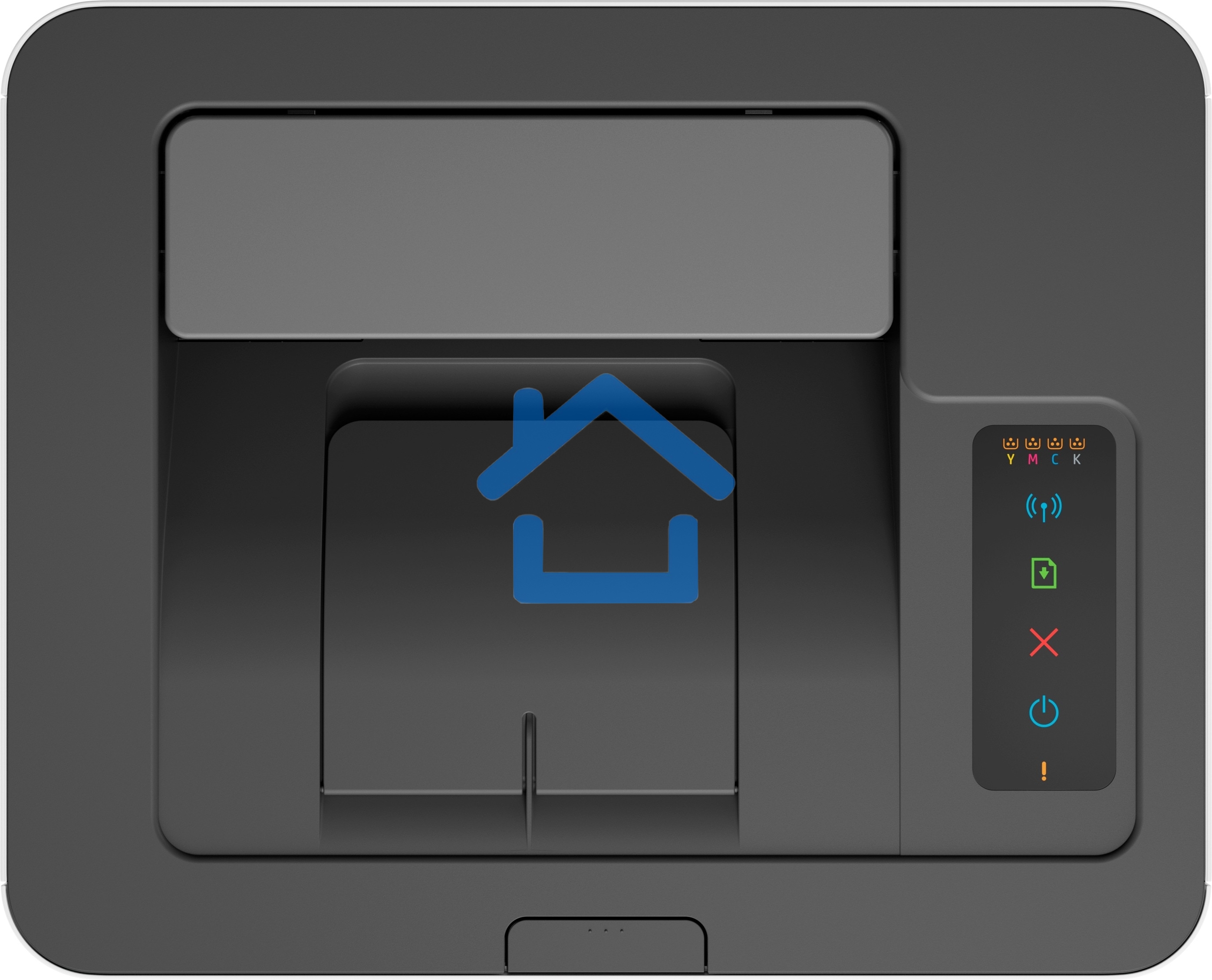 Принтер лазерный HP Color Laser 150nw (4ZB95A), A4, цветной, печ. до 18 стр/мин. (ч/б) до 4 стр/мин. (цвет), 600 x 600 dpi, USB, RJ-45, Wi-Fi, Air Print, Mopria