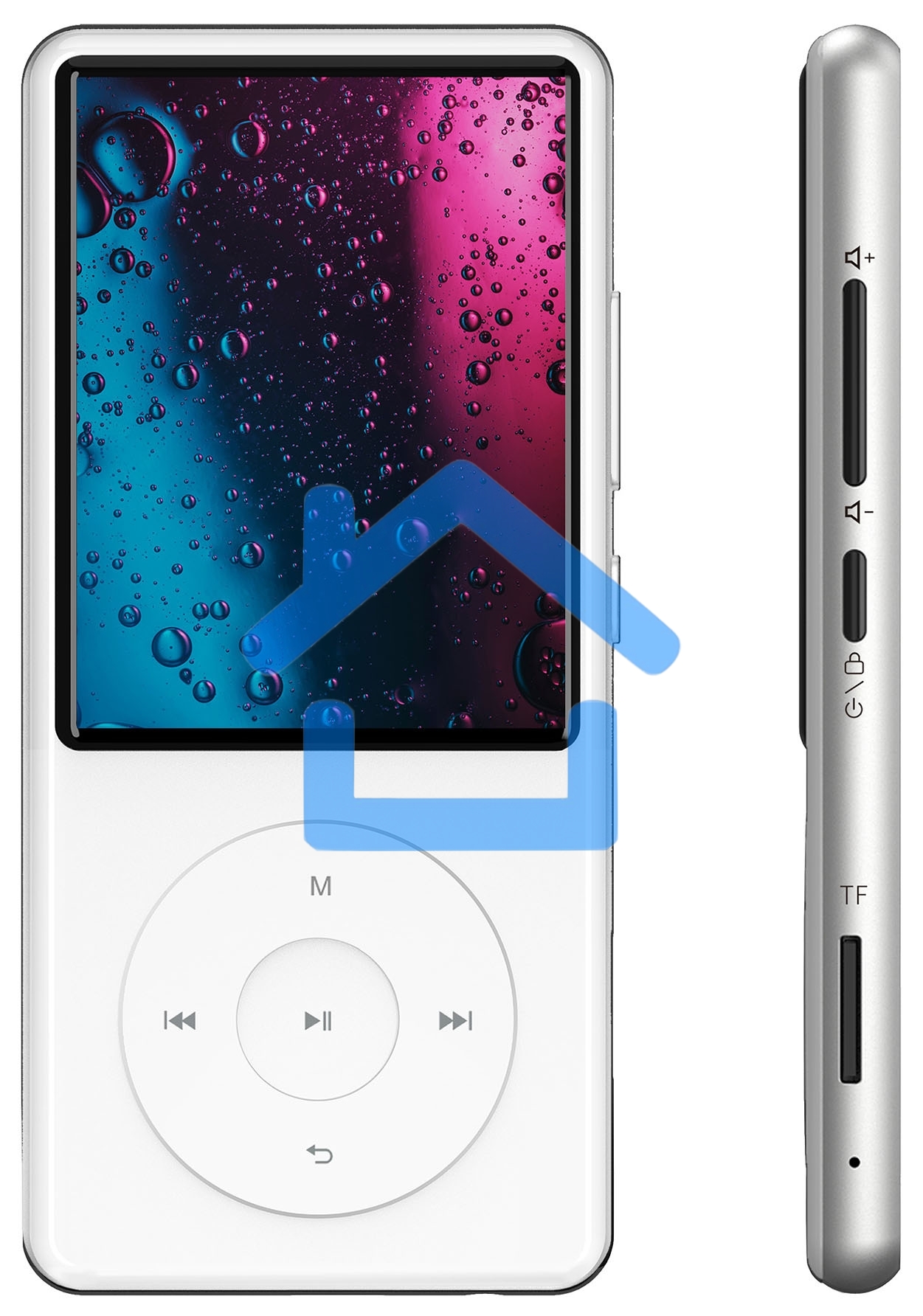 Плеер Hi-Fi Flash Digma M5 BT 16Gb белый/2.4