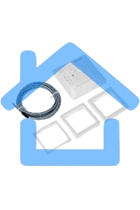 Терморегулятор механическийRX-308G (белый) (совместим с Schneider серии Glossa) Rexant