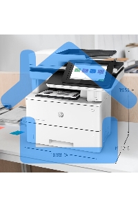 МФУ лазерное HP LaserJet Enterprise M528dn (1PV64A #B19), A4, ч/б, печ. до 43 стр/мин., скан. до 43 стр/мин. (ч/б) 38 стр/мин. (цвет), 1200 x 1200 dpi (печать) 600x600dpi (сканер), USB, RJ-45, Air Print, Mopria