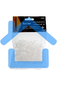 Крестики, 1,0 мм, для кладки плитки, 250 шт. Sparta